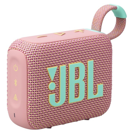 Bluetooth Speaker Portable JBL Go 4 Pink IP67 7H - JBLGO4PINK