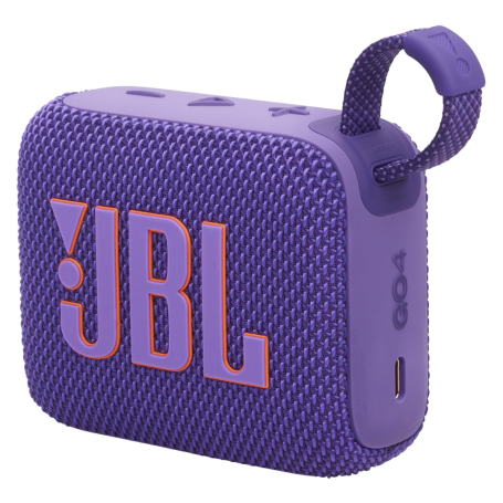 Bluetooth Speaker Portable JBL Go 4 Purple IP67 7H - JBLGO4PUR