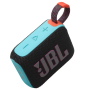 Enceinte Bluetooth portable JBL Go 4 Noir et Orange IP67 7H - JBLGO4BLKO