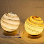 Solar Planet Night Lamp 80mm USB 5V Morning Glow – Shop Unique Home Decor