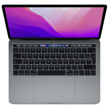 MacBook Pro 13" A2251 2020 - 16 GB / 512 GB SSD - Core i5 2.0 GHz - Silver - AZERTY - Grade A - Without Charger