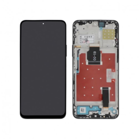 Huawei P30 Lite 2019 Midnight Black Screen with Frame Original Pack Replacement