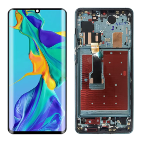 Buy Huawei P30 Pro 2019/2020 Aurora Black Screen with Frame Original Pack Online
