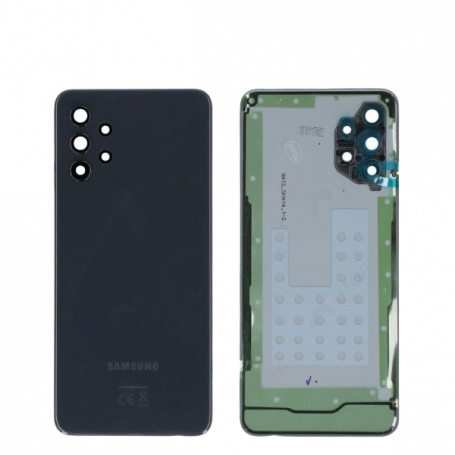 Original Rear Window Samsung Galaxy A32 5G A326B No Contour Lens Black Grade AB