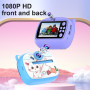 Appareil Photo d'Impression Instantanée pour Enfants - 24 Megapixels Photo 1080p Video - Lapin Bleu