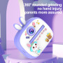 Appareil Photo d'Impression Instantanée pour Enfants - 24 Megapixels Photo 1080p Video - Lapin Bleu