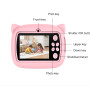 Appareil Photo d'Impression Instantanée pour Enfants - 24 Megapixels Photo 1080p Video - Lapin Bleu