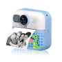 Appareil Photo d'Impression Instantanée pour Enfants - 12 Megapixels Photo 1080p Video - Dinosaure Bleu Vert