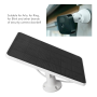 5W Solar Panel for Outdoor Surveillance USB-C - Monocrystalline