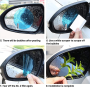 Anti Fog Film for Car Rearview Mirror - Round 95mm (2pcs)