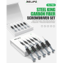 Kit de Tournevis en Fibre de Carbone RELIFE RL-729A - Précision et Durabilité pour Tous Vos Projets