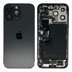 Achetez Châssis Complet iPhone 14 Pro Max Noir - Batterie & Chargeur d'Origine - Grade AB