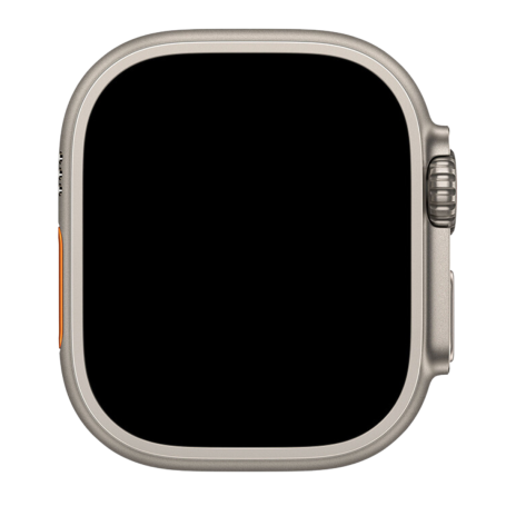 Apple Watch Ultra 2 Cellulaire Natural Titanium Orange 49mm - Grade A - Sans bracelet et Accessoires