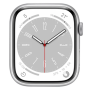 Apple Watch Series 8 GPS + Cellular 45mm Silver Aluminum Grade A - No Bracelet