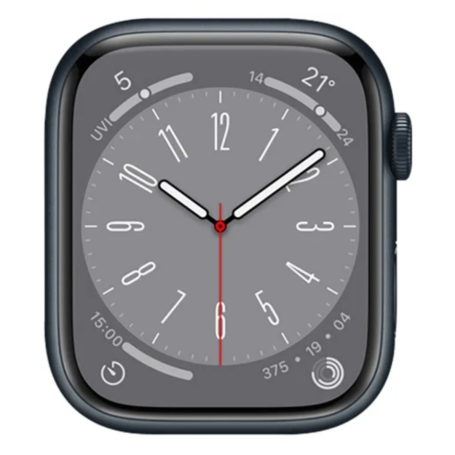 Apple Watch Series 8 GPS 45mm Midnight Aluminium Grade AB No Bracelet or Accessories