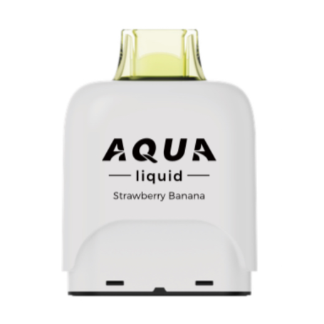 Remplaçant Vapoteuse Smartphone Tête - 20000 Puffs Saveur Fraise Banane - Aqua Liquid 20mg/ml Nicotine