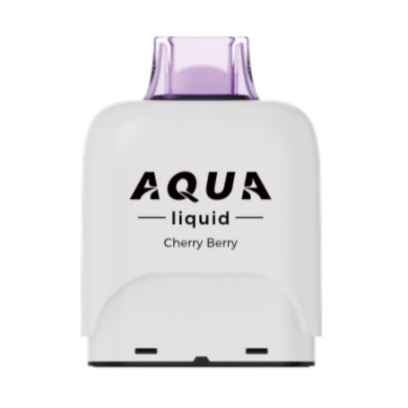 Remplaçant Vapoteuse Smartphone Tête – 20000 Puffs Nicotine 20mg/ml – Saveur Cherry Berry | Aqua Liquid