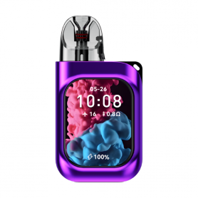 Vapoteuse Smartphone Type-C Rechargeable Violet - Compatibles Aqua Liquid 2ml
