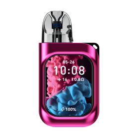 Vapoteuse Smartphone Rechargeable Type-C Rose - Aqua Liquid 2ml - Achat en Ligne