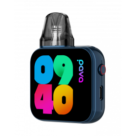 Vapoteuse Smartphone Rechargeable Type-C Pava 2ml Bleu - Achat et Prix en Ligne