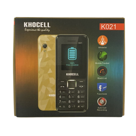 Téléphone Portable KhoCell K021 Dual SIM Rose
