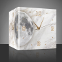 LED Wall Clock Moon-A 26x26x26 cm Gold | Stylish & Modern Timepiece for Home Decor