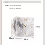 Shop LED Wall Clock Moon-A Gold 26x26x26 cm - Stylish Modern Design