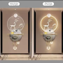 LED Decorative Panel Wrought Iron 70x155 cm | Elegant Home Accent
