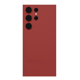 Achetez Vitre Arrière Samsung Galaxy S23 Ultra 5G Rouge Originale - Grade A Demontée