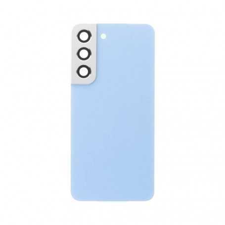 Samsung Galaxy S22 5G Rear Glass Panel Blue Original Grade A Replacement S901B