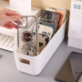 Small Storage Basket - White - 10.5x9.5x27.5 cm
