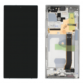 Screen Samsung Galaxy Note 20 Ultra 4G/5G (N985/N986) Sliver + Frame (In-cell) - No Fingerprint