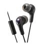 Écouteurs Filaires JVC HA-FR6-B Gumy Plus – Confort et Qualité Sonore en Olive Noir