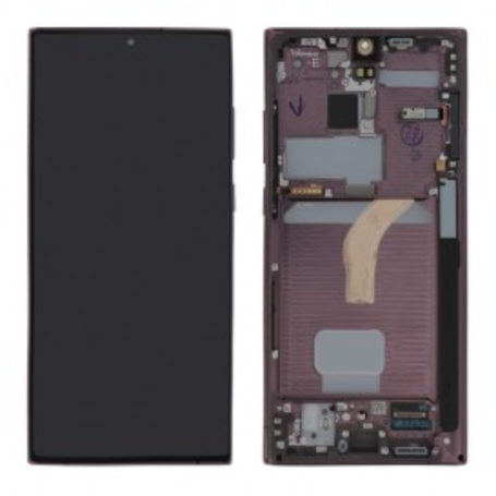 Buy Samsung Galaxy S22 Ultra Purple Screen & Chassis Original Grade A