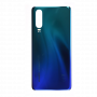 Vitre arrière Huawei P30 Bleu Aurora - Avec logo + Adhésif
