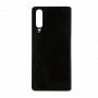 Vitre arrière Huawei P30 Noir - Avec logo + Adhésif