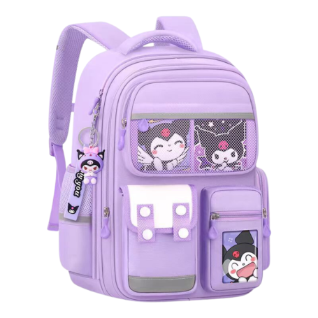 Sac à Dos Enfant Ergonomique 39x28x18cm Violet
