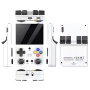 Mini Console de Jeu Vidéo Portable M21 Écran IPS 3,5" 64 Go - Blanc