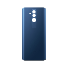 Vitre arrière Huawei Mate 20 Lite Bleu- Avec Logo + Adhesif