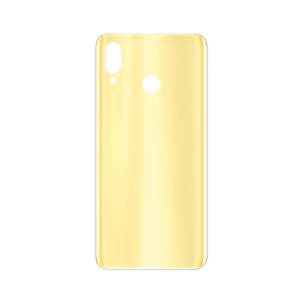 Vitre arrière Huawei nova 3 Jaune - Avec Logo + Adhesif