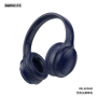 Casque sans fil Pliable 800 mAh REMAX RB-605HB - 66H d'Autonomie - Charge en 3H - Bleu