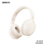 Casque sans fil Pliable 800 mAh REMAX RB-605HB - 66H d'Autonomie - Charge en 3H - Beige