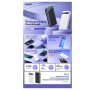 Power Bank 20000mAh REMAX Hintom RPP-11 – Charge rapide 2.4A, 3 appareils simultanés - Noir