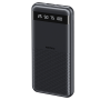 Power Bank 10000mAh REMAX Hintom Series RPP-10 – Charge Rapide 2.4A – Jusqu’à 3 Appareils – 2 Ports USB & 1 Port Type-C – Noir