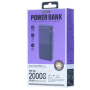 Power bank 20000mAh REMAX Lango séries II RPP-26 2.4A léger et pratique pour les voyages - Noir
