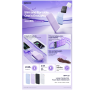 Power Bank 10000mAh REMAX Lango II Series RPP-23 – Charge Rapide 2.4A – 1 Port USB & Type-C – Noir