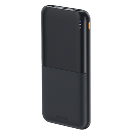 Power Bank 10000mAh REMAX Lango II Series RPP-23 – Charge Rapide 2.4A – 1 Port USB & Type-C – Noir