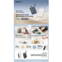 Power bank 10000mAh REMAX RPP-86 Wingle Series 30W+22.5W Charge rapide câblée de type C et poignée portative - Gris