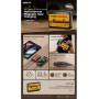 Power bank 10000mAh Remax RPP-B1 27W + 22.5W bande de charge rapide et design retro - Noir