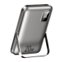 Power bank Magnétique 3 en 1 10000mAh REMAX RPP-695 15W Affichage numérique de la batterie - Gris